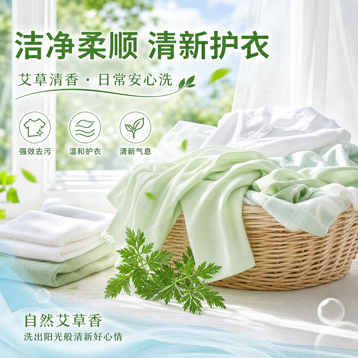 艾草洗衣液产品图4