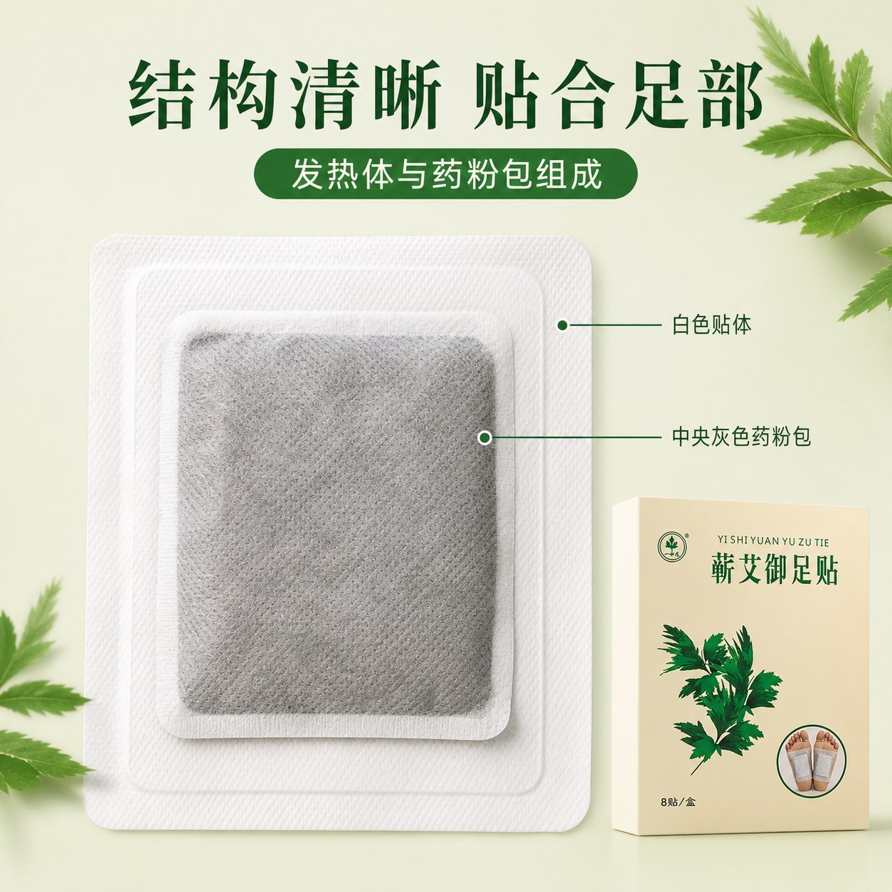 蕲艾御足贴产品图3