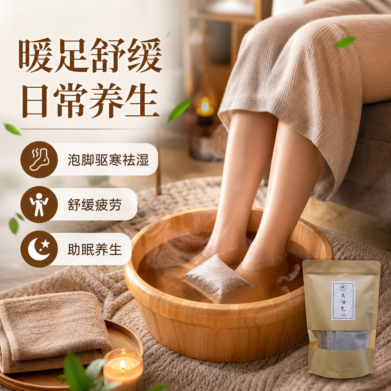 蕲艾足浴包产品图4