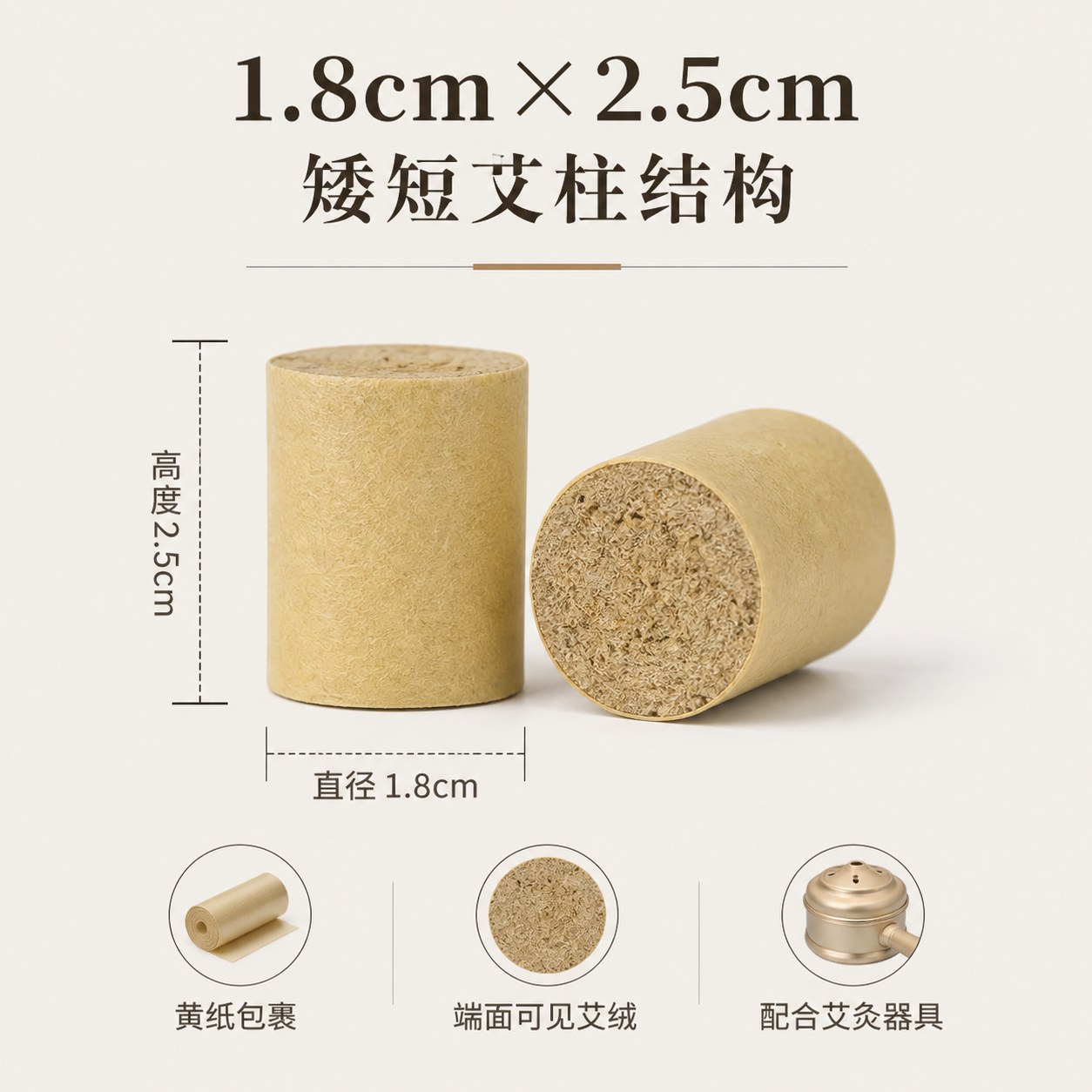 三年陈蕲艾柱产品图3