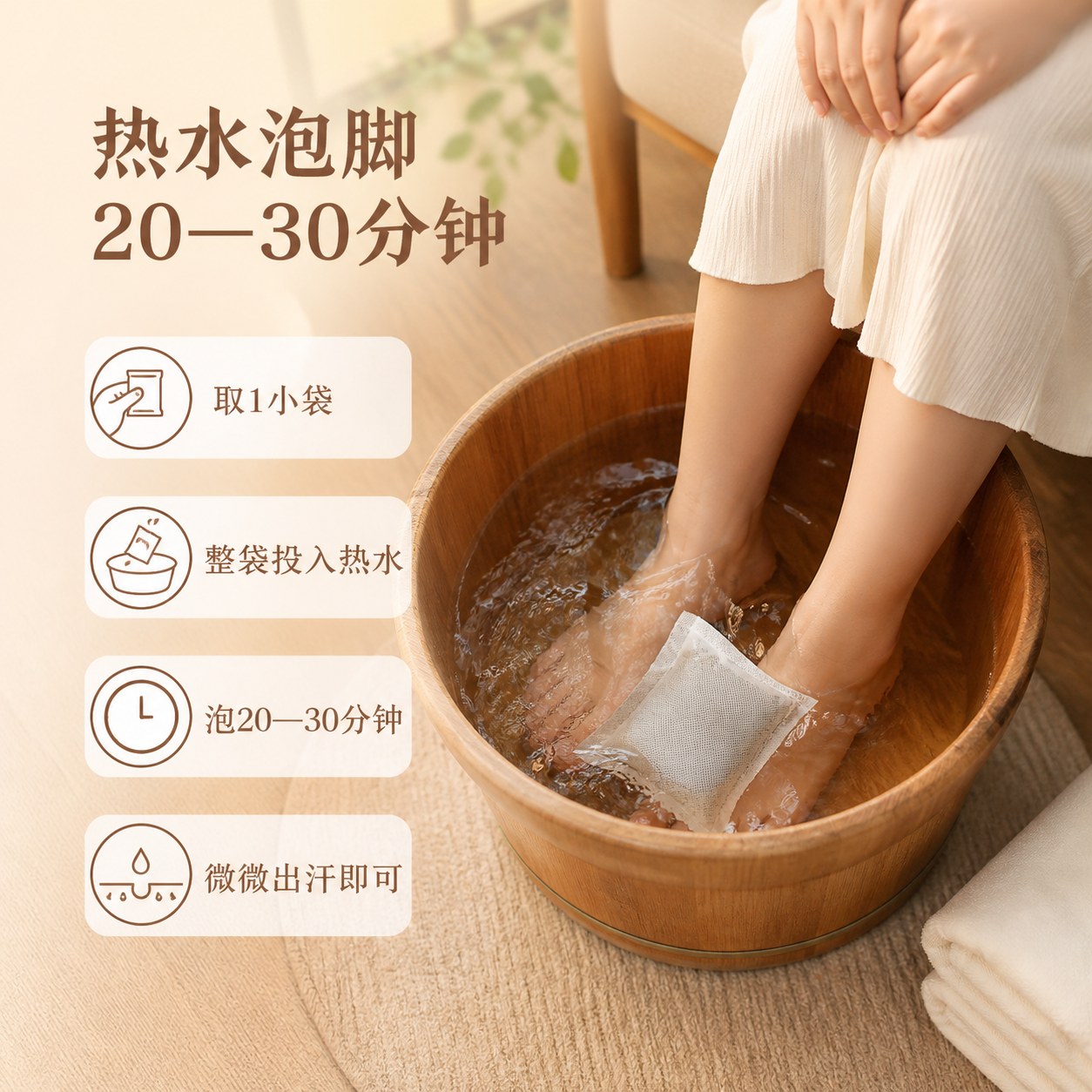 蕲艾足浴包产品图3